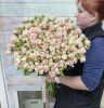 21 кустовая роза Полина 70+ см