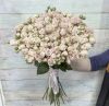 21 кустовая роза Полина 70+ см