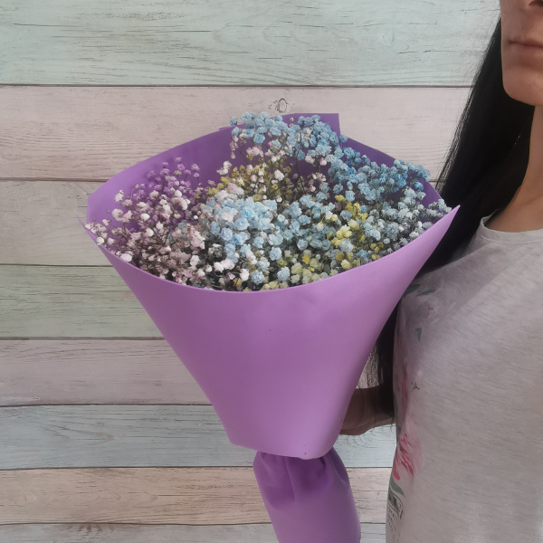 Букет из 7 веток гипсофилы